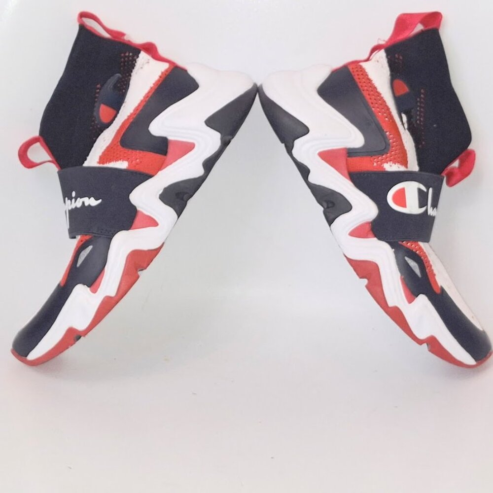 NEW CHAMPION Hyper Future Hi Pull on Sneaker from Finish Line Big Kids Size 5 - Picture 2 of 8